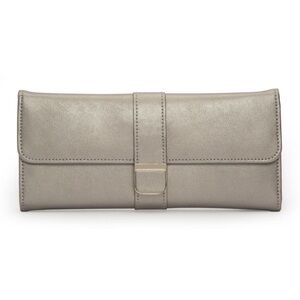 WOLF Palermo Jewelry Roll in color Pewter